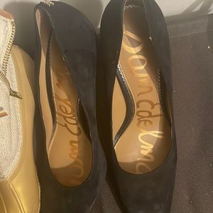 Sam Edelman black stilettos